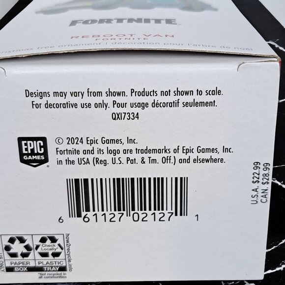 2024 Hallmark Keepsake Reboot Van Fortnite - Magic - Picture 7 of 13